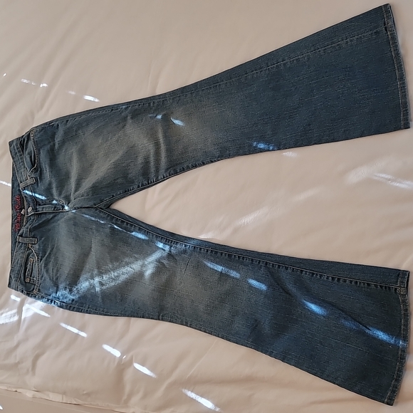 Vintage Blue Cult Boot Cut Jeans Never Worn Sz 31 - Picture 1 of 6